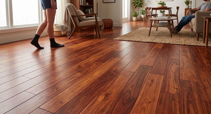 Cherry Floor Installation in Addison, IL