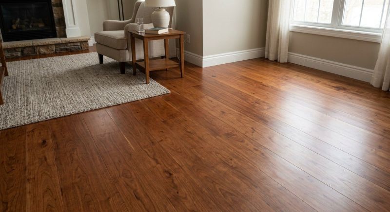 Cherry Floor Installation in West Chicago, IL