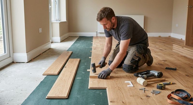 Hardwood Floor Installation in Bartlett, IL