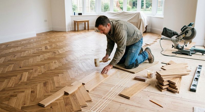 Hardwood Floor Installation in Braidwood, IL