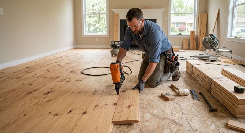 Hardwood Floor Installation in Kendall County, IL