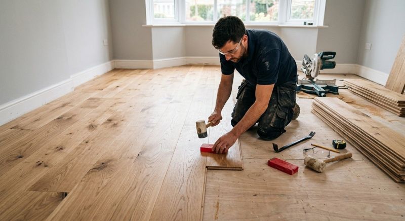 Hardwood Floor Installation in Oswego, IL