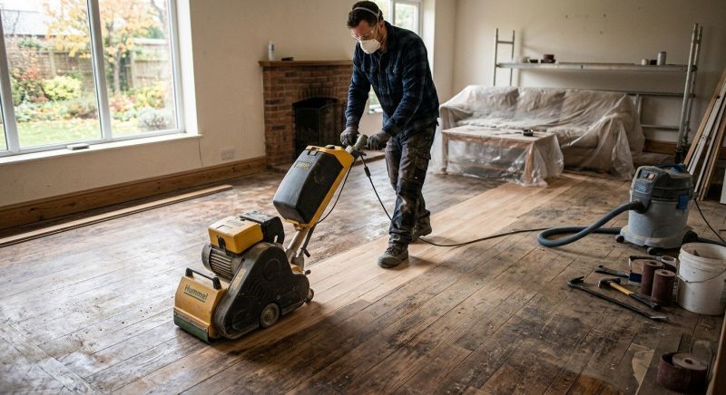 Hardwood Floor Renovation in Plainfield, IL