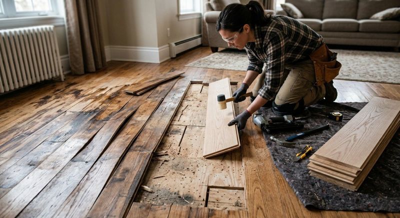 Hardwood Installation in Woodridge, IL