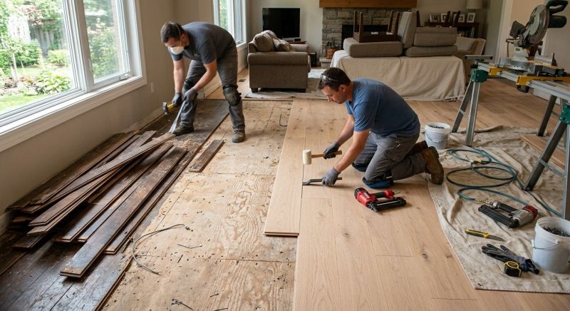 Hardwood Replacement in Dupage County, IL