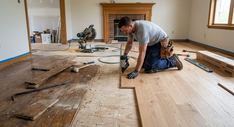 Hardwood Replacement in Kane County, IL