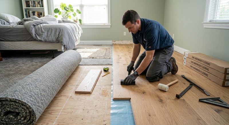 Hardwood Replacement in Mokena, IL