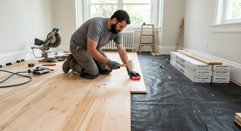 Maple Flooring Installation in Coal City, IL