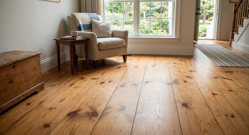Pine Floor Installation in Plainfield, IL