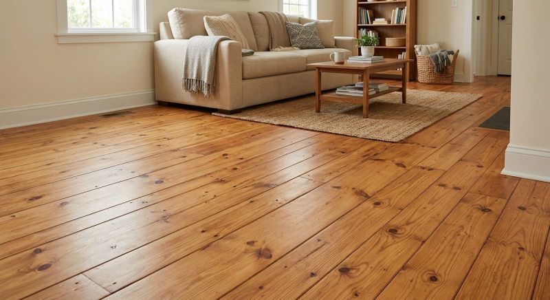 Pine Floor Installation in Plainfield, IL