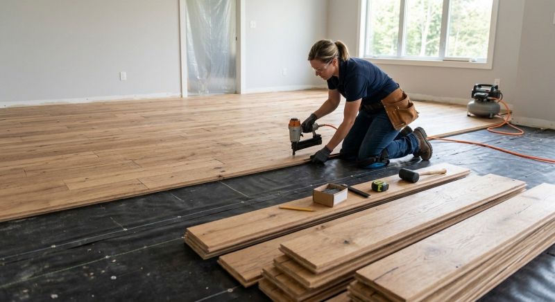 Plank Floor Installation in Plainfield, IL