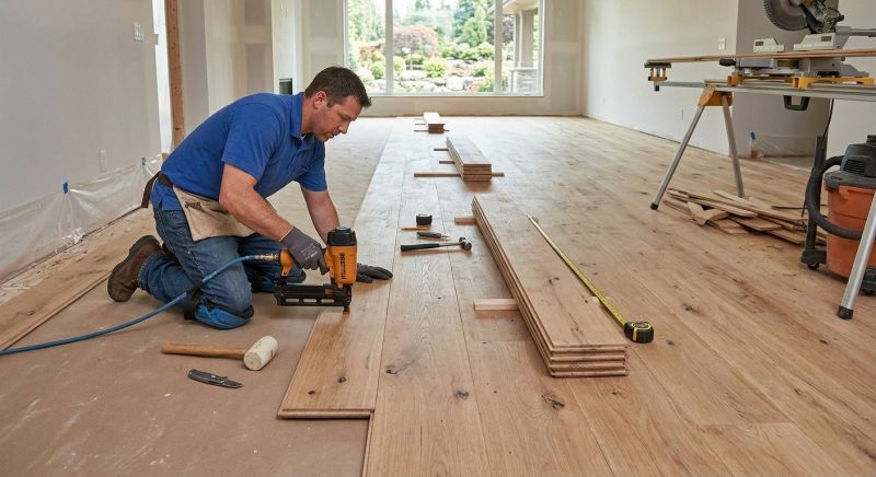 Plank Floor Installation in Plainfield, IL