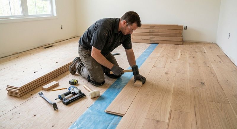 Wood Floor Replacement in Coal City, IL