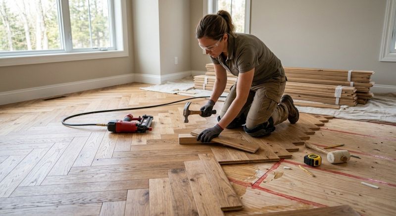 Wood Flooring Installation in Bellwood, IL