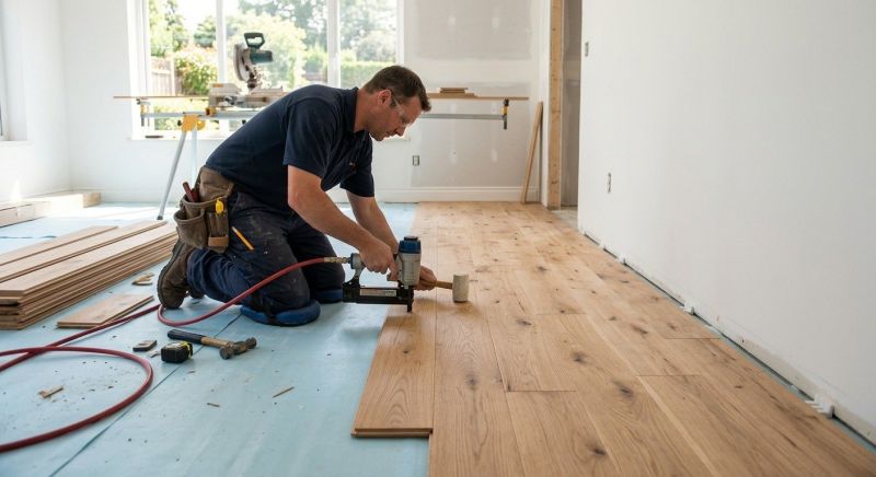 Wood Flooring Installation in Elburn, IL