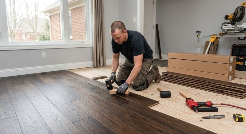 Wood Flooring Installation in Plainfield, IL