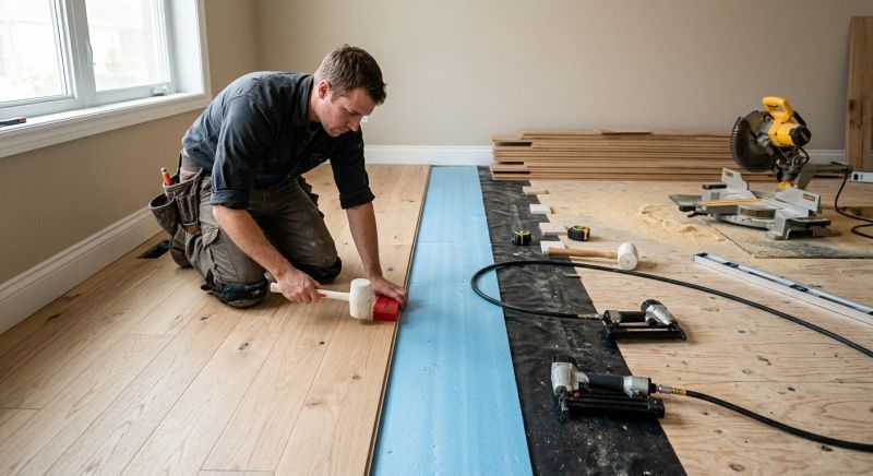 Wood Flooring Installation in North Aurora, IL