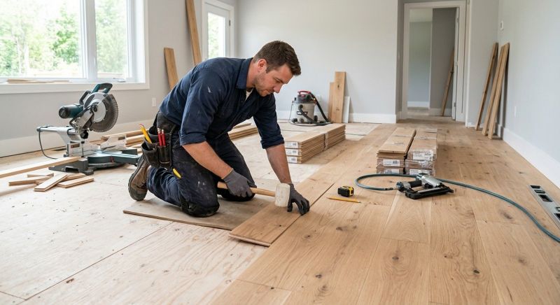 Wood Flooring Installation in Orland Park, IL